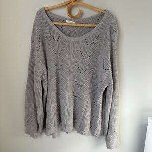Neuflora Gray Sweater Women's Medium/Large